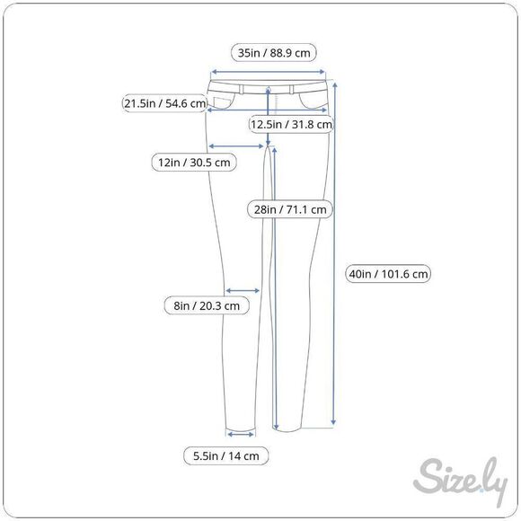 Encore Women's Jegging Skinny Jeans Size 3XL Medium Wash Blue Denim Stretch 35x2 - Picture 2 of 9